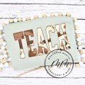 Teach Cow Print Sweatshirt T-Shirts, Hoodie | GrindPrints.com