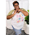 Teach Love Inspire V-Neck T-Shirts, Hoodie, Sweatshirt | GrindPrints.com