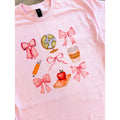 Teacher Coquette Graphic Top T-Shirts, Hoodie, Sweatshirt | GrindPrints.com