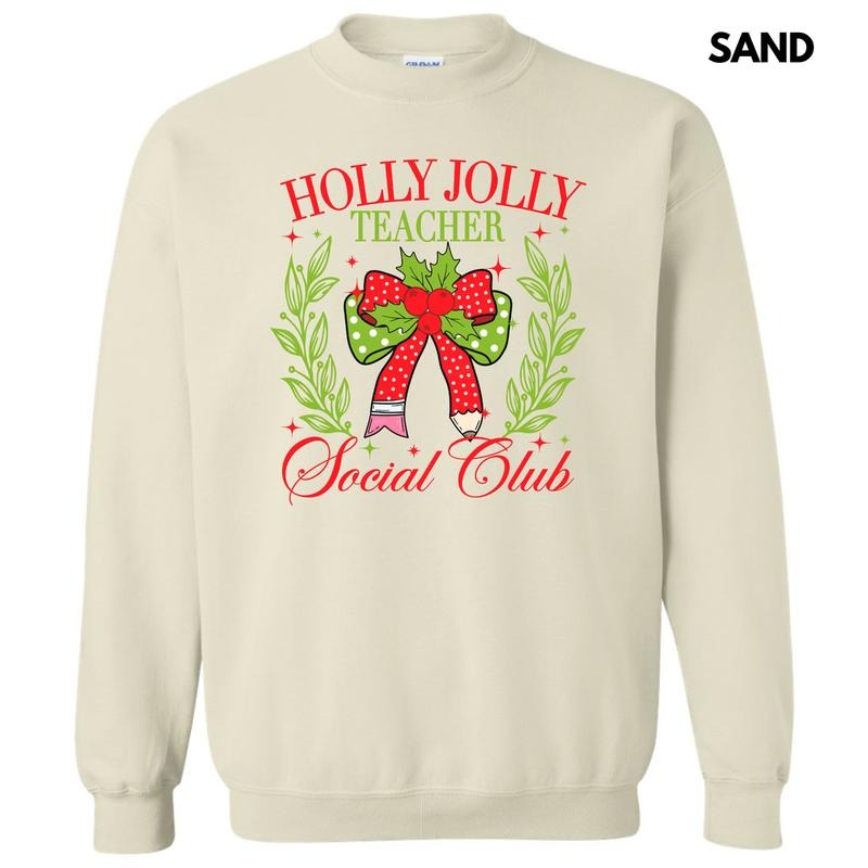 Teacher Holly Jolly Club 'NLB' T-Shirts, Hoodie, Sweatshirt