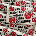 Teacher Shimmer Comfort Colors Tee Hoodie, Sweatshirt | GrindPrints.com