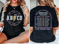 Teacher Shirt, ABCD Teacher Tour sweatShirt, Back To School Shirt, End of Year Shirt, Teacher Gift, Kindergarten Teacher...