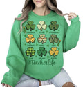 Teacher St.Patrick's Sweatshirt, Teach Love Inspire, Lucky Shirt, Teacher Sweater, Teacher Shirt, St Patrick's Day...
