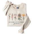 Teacher Sweatshirt Wildflower Daycare Teacher Shirt, Back to School, Matching Gift for Teacher Sweater Floral Shirt 0q7b8...