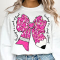 Teacher Valentine Coquette Bow Pencil Tshirt Sweatshirt, Valentine Teacher Heart Pencil, Valentines Day Teacher, Unisex...