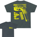 Team Glock - In Glock We Trust Double Side Tee , Glock Tshirt- Men's & Women's Tops, Design Color Yellow