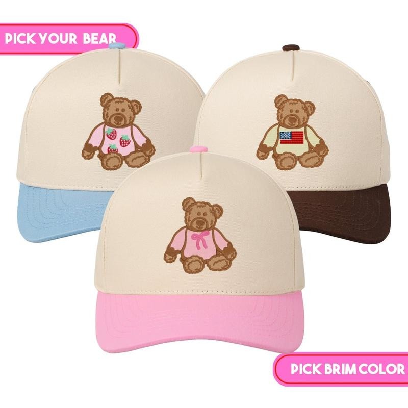 'Teddy In A Sweater' Trucker Hat T-Shirts, Hoodie, Sweatshirt | GrindPrints.com