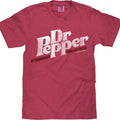 Tee Luv x Comfort Colors Distressed Dr Pepper Logo T-Shirt - Brick Red Hoodie, Sweatshirt | GrindPrints.com
