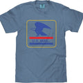 Tee Luv x Comfort Colors USPS U.S. Mail Eagle T-Shirt - Blue Jean Hoodie, Sweatshirt | GrindPrints.com