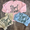 Angel Mama Sweatshirt/Tee Hoodie | GrindPrints.com