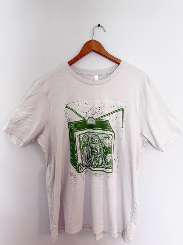 Television Hand printed  T Shirt Menswear Cotton Top Hoodie, Sweatshirt | GrindPrints.com