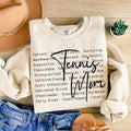 Tennis Mom DTF Transfers - THIS IS NOT A SHIRTstyle{n002}2 T-Shirts, Hoodie, Sweatshirt | GrindPrints.com
