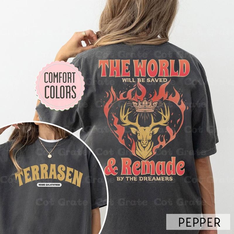 Terrasen Sweatshirt-Throne of Glass Quote Tshirt Best Price Hoodie | GrindPrints.com