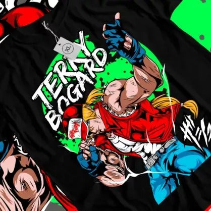 Terry Bogard Fatal Fury King Of Fighters T-Shirt Anime Funny Gift Shirt All Size Hoodie, Sweatshirt | GrindPrints.com