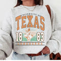 Texas Vintage Football Sweatshirt, University of Texas Vintage Sweatshirt T-Shirts, Hoodie | GrindPrints.com