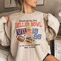 Thanksgiving Day Geller Bowl 1996 Sweatshirt, Friends Thanksgiving Sweatshirt, Geller Bowl, 90s Nostalgia, College...