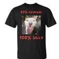 That Silly Cat Meme T-Shirt, Funny Cat Shirt, Silly Tee Hoodie, Sweatshirt | GrindPrints.com