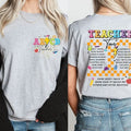 The Back To School Tour 2024 Retro Teacher Tour Shirt, ABCD Teacher Shirt,Back To School Shirt,Teacher Gift, First Day of...