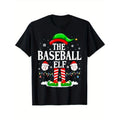 The Baseball Elf Funny Matching Xmas Baseball Christmas T-Shirt, 100% Cotton, Gifts for Men Dad Husband Grandpa, S-XXXL,...