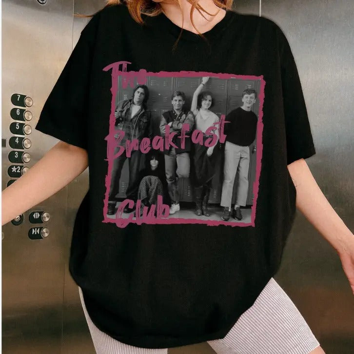 The Breakfast Club Movie T Shirt Style Graphic Hip Hop Shirt Hoodie, Sweatshirt | GrindPrints.com
