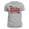 The Cool DAD Men's T-Shirt Casual Classic Cotton Crewneck with Mountain Graphic Design Hoodie, Sweatshirt | GrindPrints.com