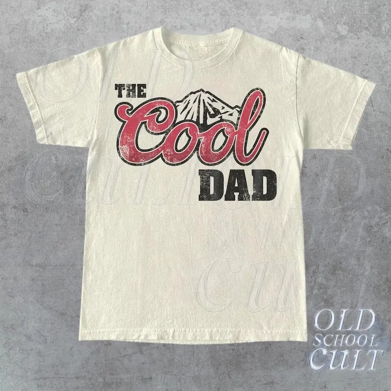 The Cool Dad 90s Cowboy T-Shirt, Vintage 2000s Graphic Western Shirt, Retro Dad Tee, Rodeo Relaxed Adult Unisex Shirt,...