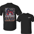 The Cool Dad T-Shirt, Country Cowboy Dad Tee, Western Father's Day Gift, Patriotic Southern Dad Graphic Shirt