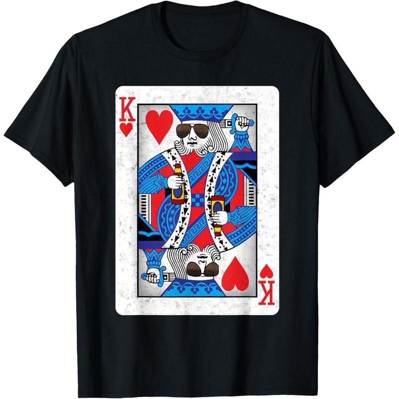 Cool King Hearts Funny Poker Night Made Usa T-Shirts, Hoodie, Sweatshirt