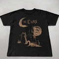 The Cure Cat Tshirt and Sweatshirt, 90s Alt Indie Rock, Unisex shirt, Music Gifts, Cat Lover gifts, the cure fan gifts,...