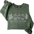 The Devil Can Scrap But The Lord Has Won Sweatshirt, Christian Gifts, Religious Apparel, Faith and Victory Shirt Fitted...