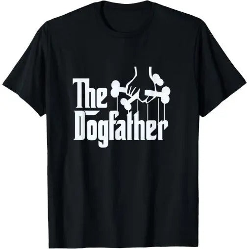 The Dogfather Dog Dad Fathers Day Gift Dog Lover T-Shirt Made in USA Hoodie, Sweatshirt | GrindPrints.com
