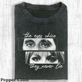 The Eyes Chico They Never Lie Vintage Tee, Scarface T-Shirt, Scarface Movie Shirts, Unisex Movie Shirt Menswear...