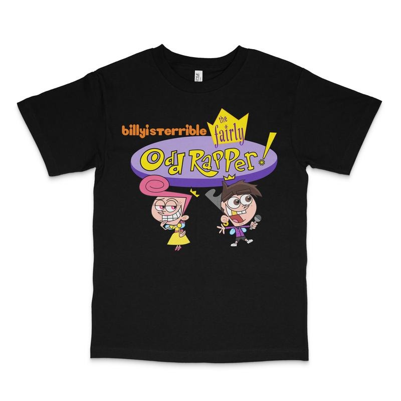 The Fairly Odd Rapper Custom Printed T-Shirt Billyisterrible Hoodie, Sweatshirt | GrindPrints.com