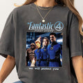 The Fantastic Four First Steps Shirt, Fantastic Four Sweatshirt, MCU Superhero T-shirt Hoodie | GrindPrints.com