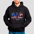 The Firefighter The Myth The Legend Shirt, Dad Hoodie, Fathers Day Gift From Daughter, Firefighter Flag Sweater, Unisex...