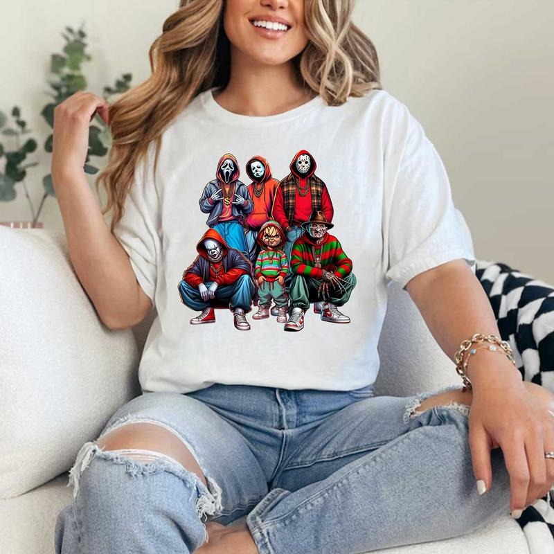 The Gang Halloween Shirt, Horror Halloween Shirt, Spooky Halloween Hoodie, Sweatshirt | GrindPrints.com