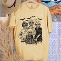 The Golden Ghouls Shirt, The Golden Girls Horror Halloween Blood Moon Shirt, Halloween Shirt, Pumpkin Tee Shirt, Spooky...
