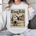 The Golden Girls Thug Life Tee, 80s TV Show Shirt Hoodie, Sweatshirt | GrindPrints.com