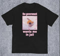 The Government Wants Me in Jail Funny Cat Meme T-shirt Hoodie, Sweatshirt | GrindPrints.com