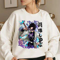 The Hashira DM Characters Insect Hashira Shirt Crewneck Hoodie, Anime Otaku Shirt Comfort Cotton Sweatshirt | GrindPrints.com