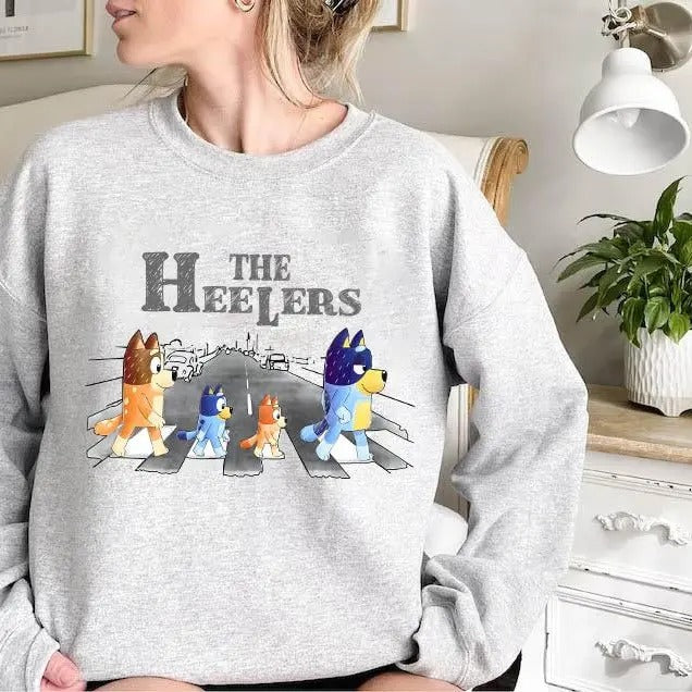 The Heelers Shirt, Bluey The Heelers Sweatshirt, Bluey Shirt Hoodie | GrindPrints.com