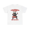 The Horrors Persist But So Do I Funny Vintage Raccoon Shirt Retro Graphic Unisex Tee Hoodie, Sweatshirt | GrindPrints.com