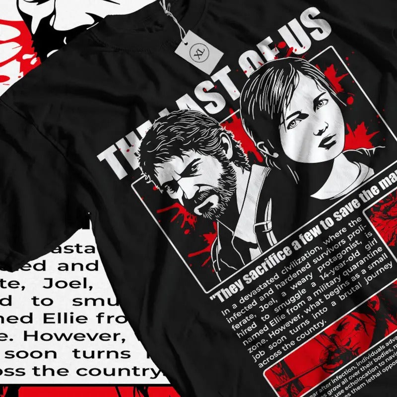 The Last of Us Part II T-Shirt Men's Women's Sizes Cotton Tee Hoodie, Sweatshirt | GrindPrints.com