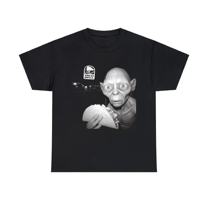 The Lord Of The Ri!ngs Tee Shirt, Gollum Taco Bell Shirt, Movie, Funny Halloween, Gift for Fan, Gift for Women, for...