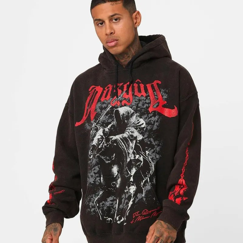 The Lord Of The Rings Nazgul Vintage Hoodie Trending Classical Movie Shirt Menswear Womenswear Streetwear Movie Fans...