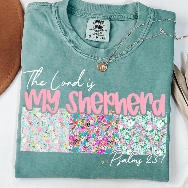 The Lord is My Shepherd Png, Christian Easter Png, Easter Png, Easter Patchwork Png, Retro Easter Bunny Png, Happy Easter...