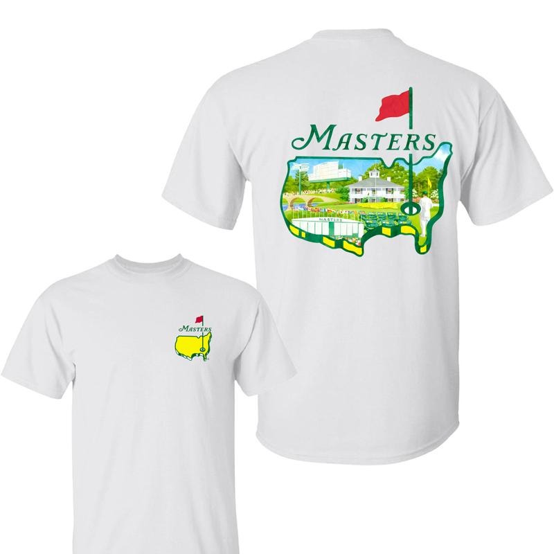 The Masters 2025 2 sides Shirt, Cotton Tshirt, Golf Tournament Shirt, Masters Gollf Tee, Graphic Tee Gifts for Men, For...