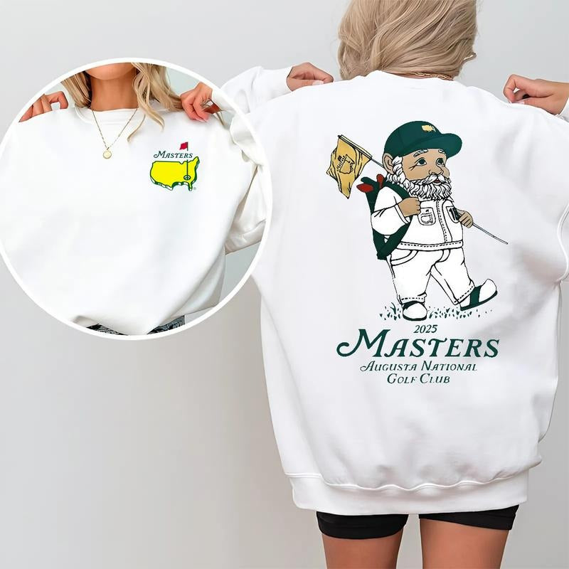 The Masters 2025 Golf 2-Sided Sweatshirt, Augusta National Tournament Pullover for Men and Women, Casual Streetwear for...