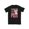 The More People I Meet the More I Love My Pigs Short-Sleeve Unisex T-Shirt made in usa Hoodie, Sweatshirt | GrindPrints.com