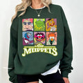 The Muppets Floral Characters Shirt, 90s Film Characters Shirt, Magic Kingdom Sweatshirt, Family Matching Shirt, Merry...